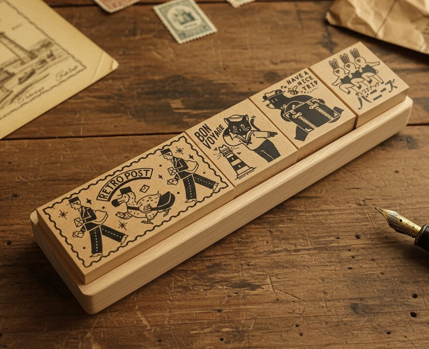 Obi Wan x Sanby Stamp Set with Tray Vol. 1