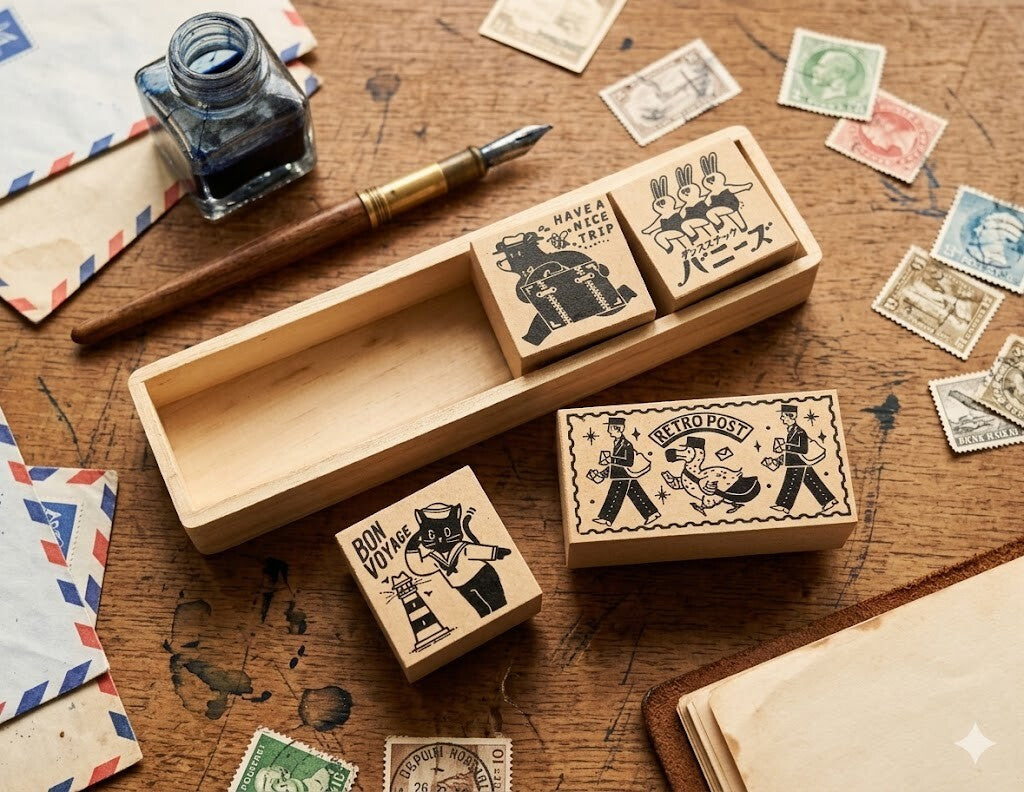 Obi Wan x Sanby Stamp Set with Tray Vol. 1