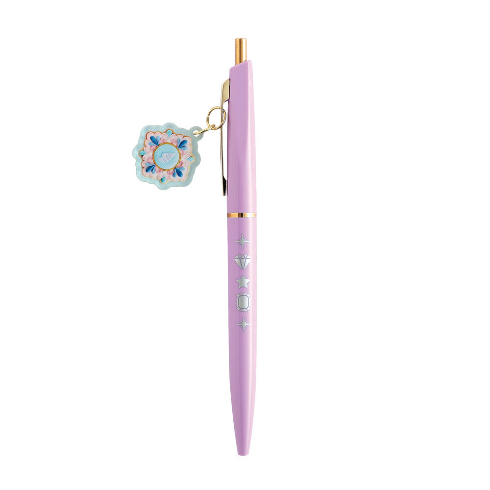 Kunika Ballpen with Charm - Purple