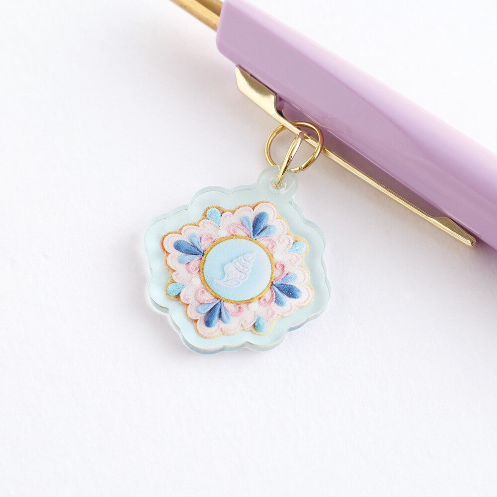 Kunika Ballpen with Charm - Purple