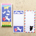 Reiko Tada 多田玲子 One-Line Sticky Notes - C IS FOR CAT・ THE GOOD DOGS
