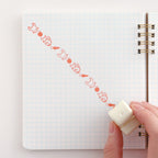 <Animal Department Store> Roll stamp - Chinchilla