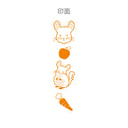 <Animal Department Store> Roll stamp - Chinchilla