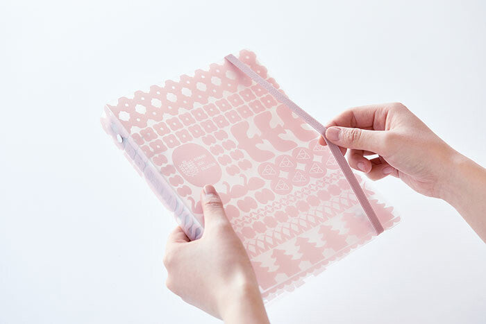 Otona Sticker Album - Pink / White