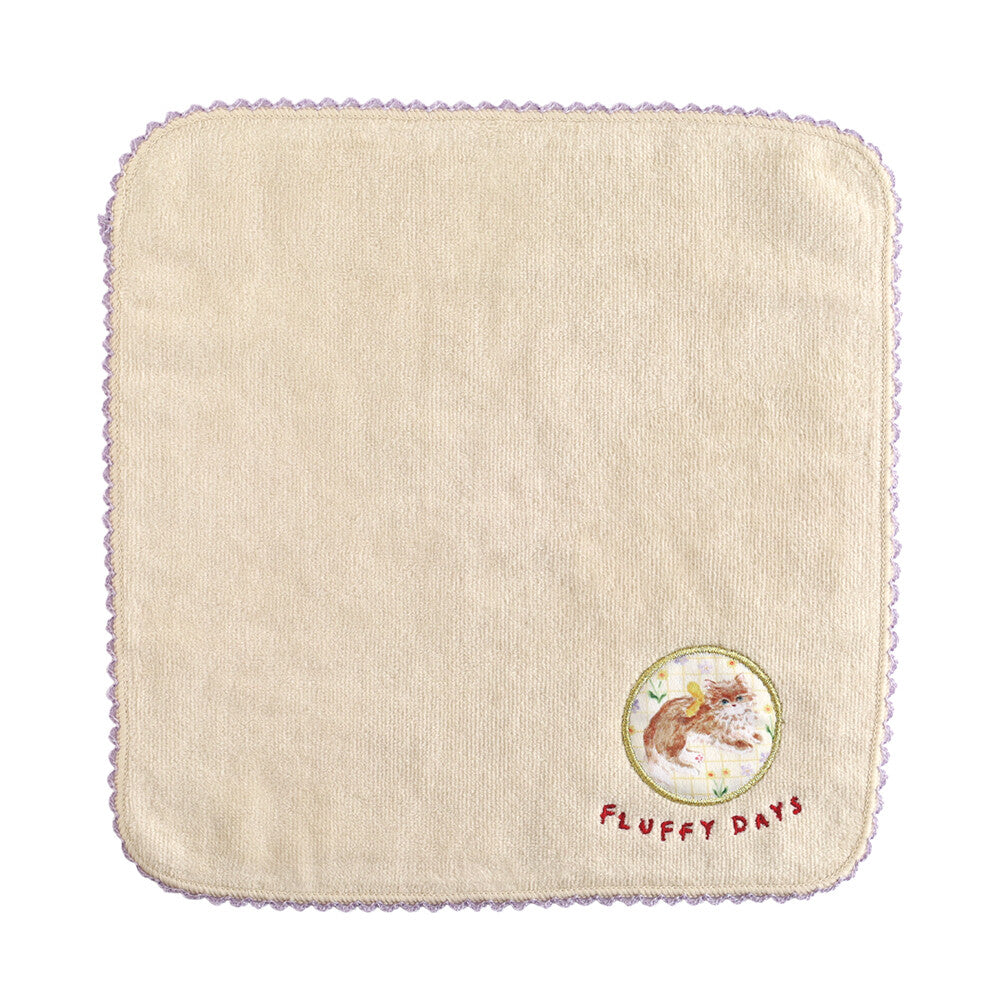Towel - Yellow Ribbon Cat