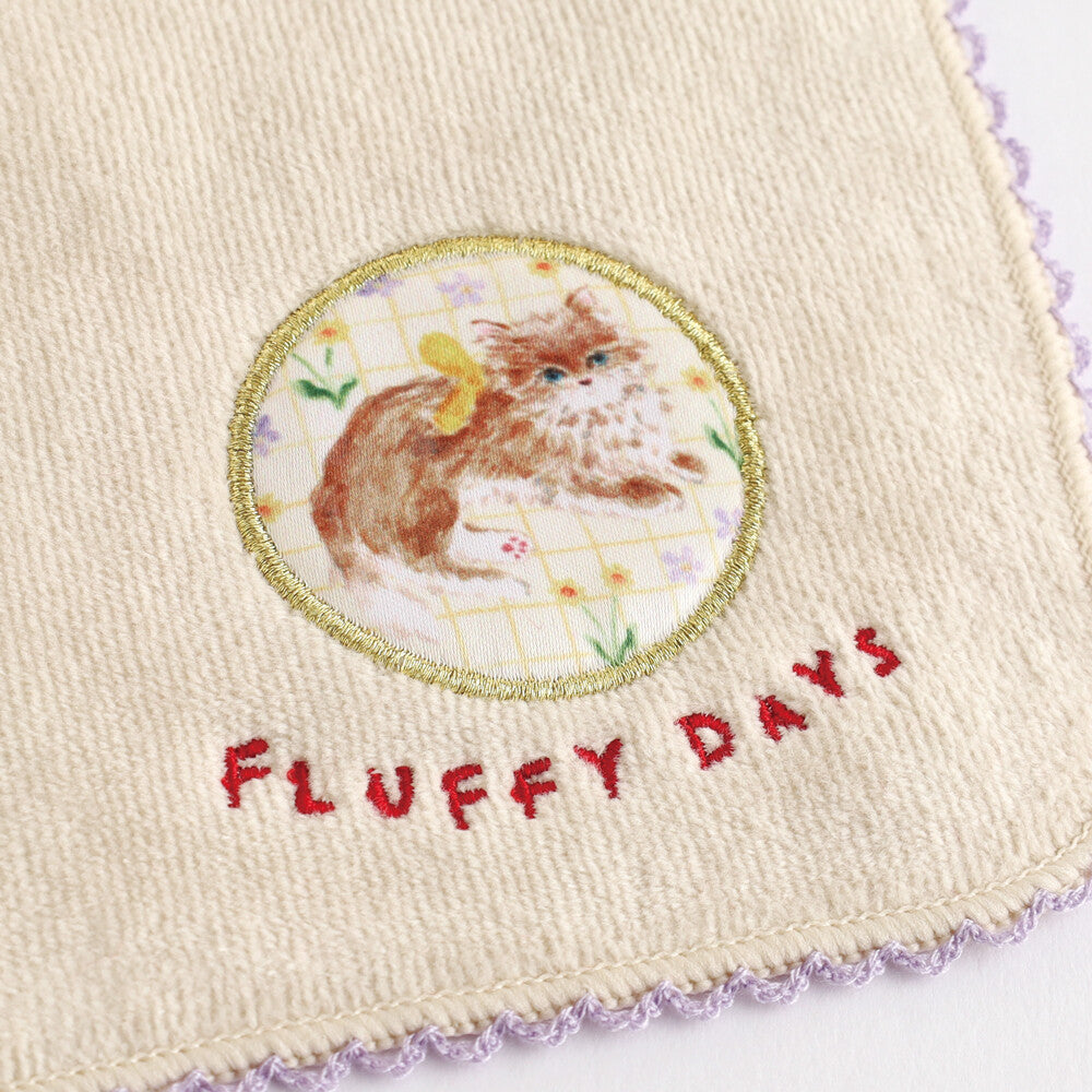 Towel - Yellow Ribbon Cat