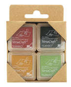 Tsukineko VersaCraft Ink Pad Set of 4 - Six Colour Combo's