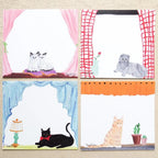 Sumire Taya 多屋澄礼 Memo Pad - Cat's View