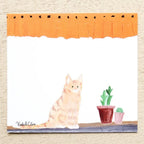 Sumire Taya 多屋澄礼 Memo Pad - Cat's View