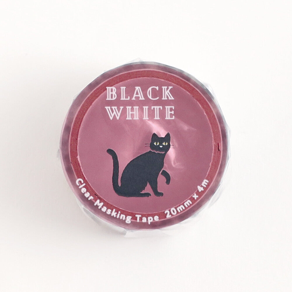 <Midnight> Clear masking tape - Kuroneko
