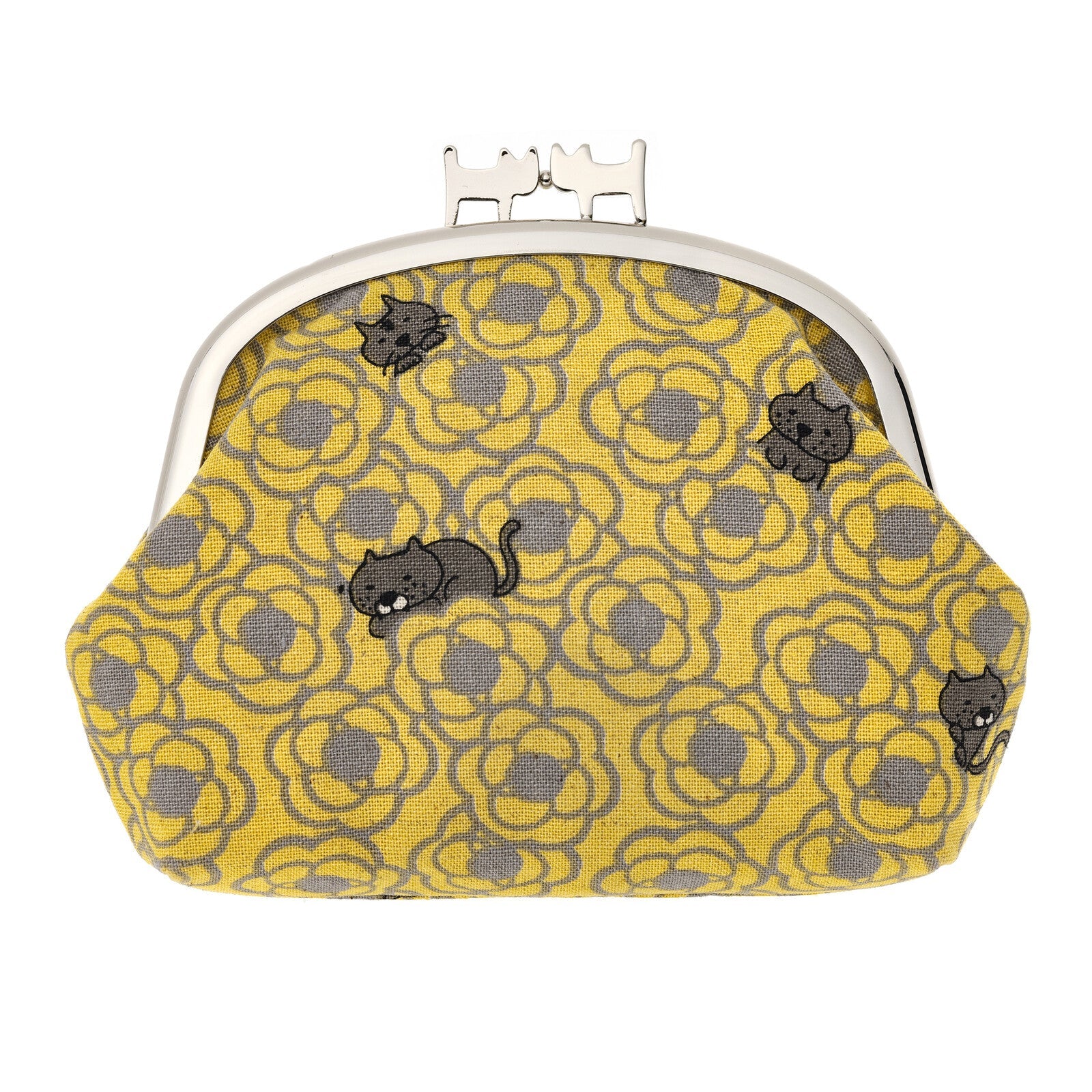 B-andyu Gamaguchi Purse 貓貓啪啪荷包仔 - Yellow