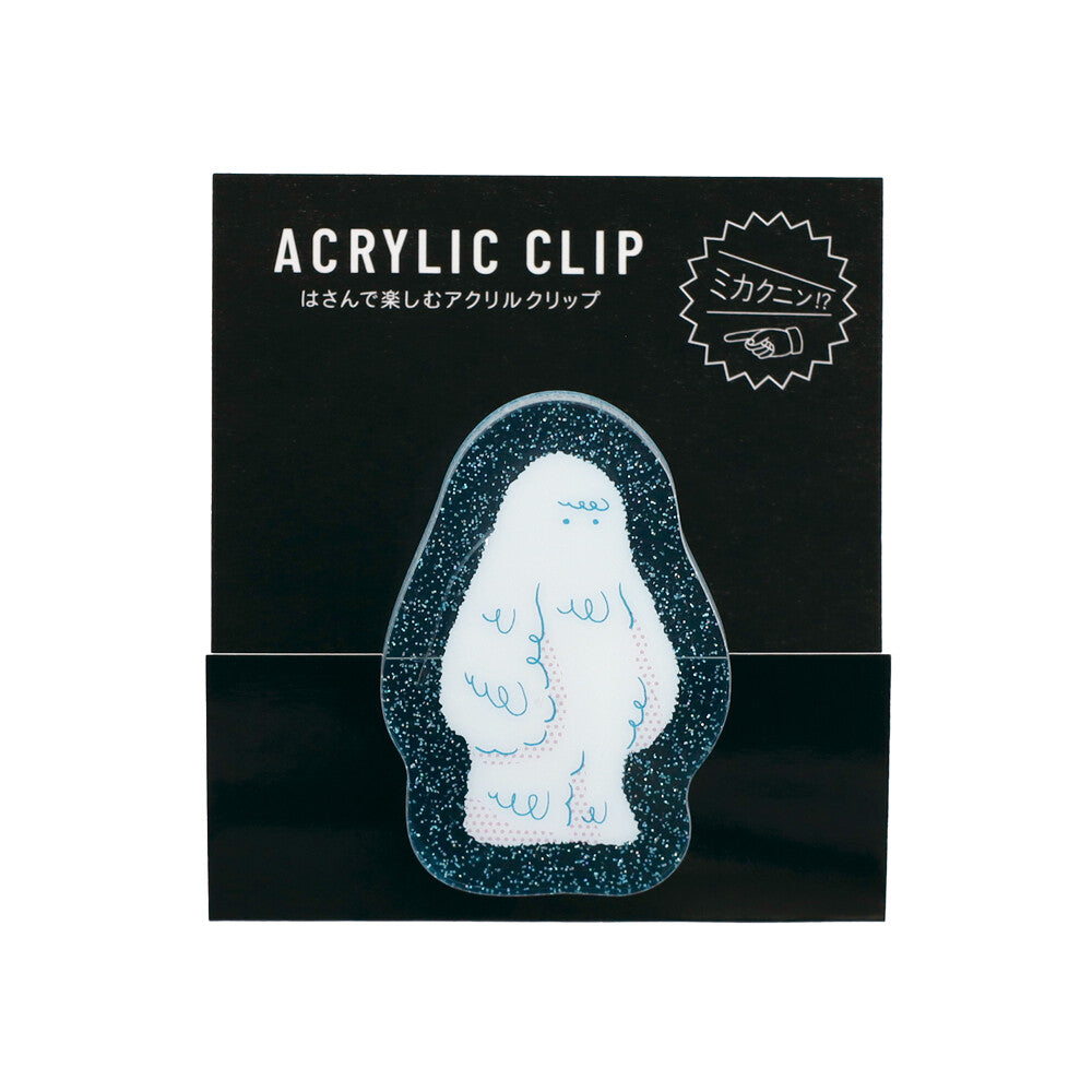 <Mikakunin> Acrylic Clip - Yeti