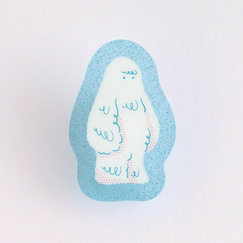 <Mikakunin> Acrylic Clip - Yeti