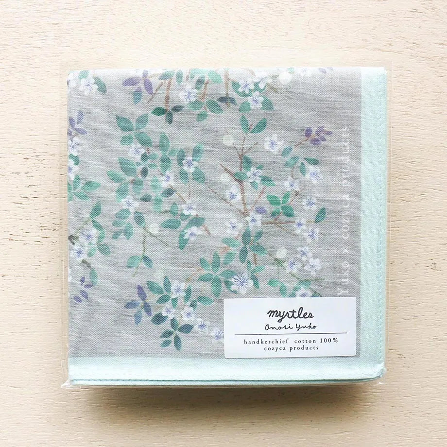 Yuko Omori 大森木綿子 Handkerchief - Myrtles