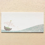 Yuko Omori 大森木綿子 Ippitsusen Notepaper 一筆箋 - Sakura
