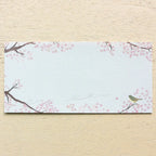 Yuko Omori 大森木綿子 Ippitsusen Notepaper 一筆箋 - Sakura