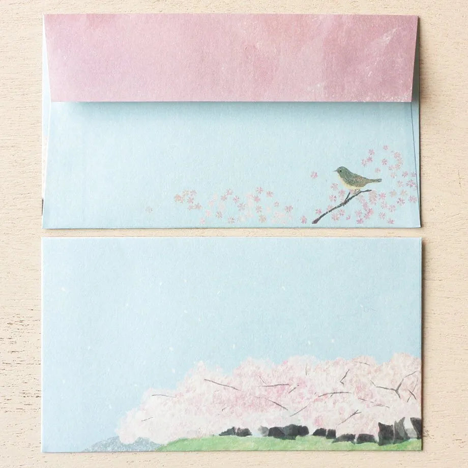 Yuko Omori 大森木綿子 Letter Set - Sakura 櫻花