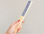 Yuko Omori 大森木綿子 Folding Fan - Myrtles