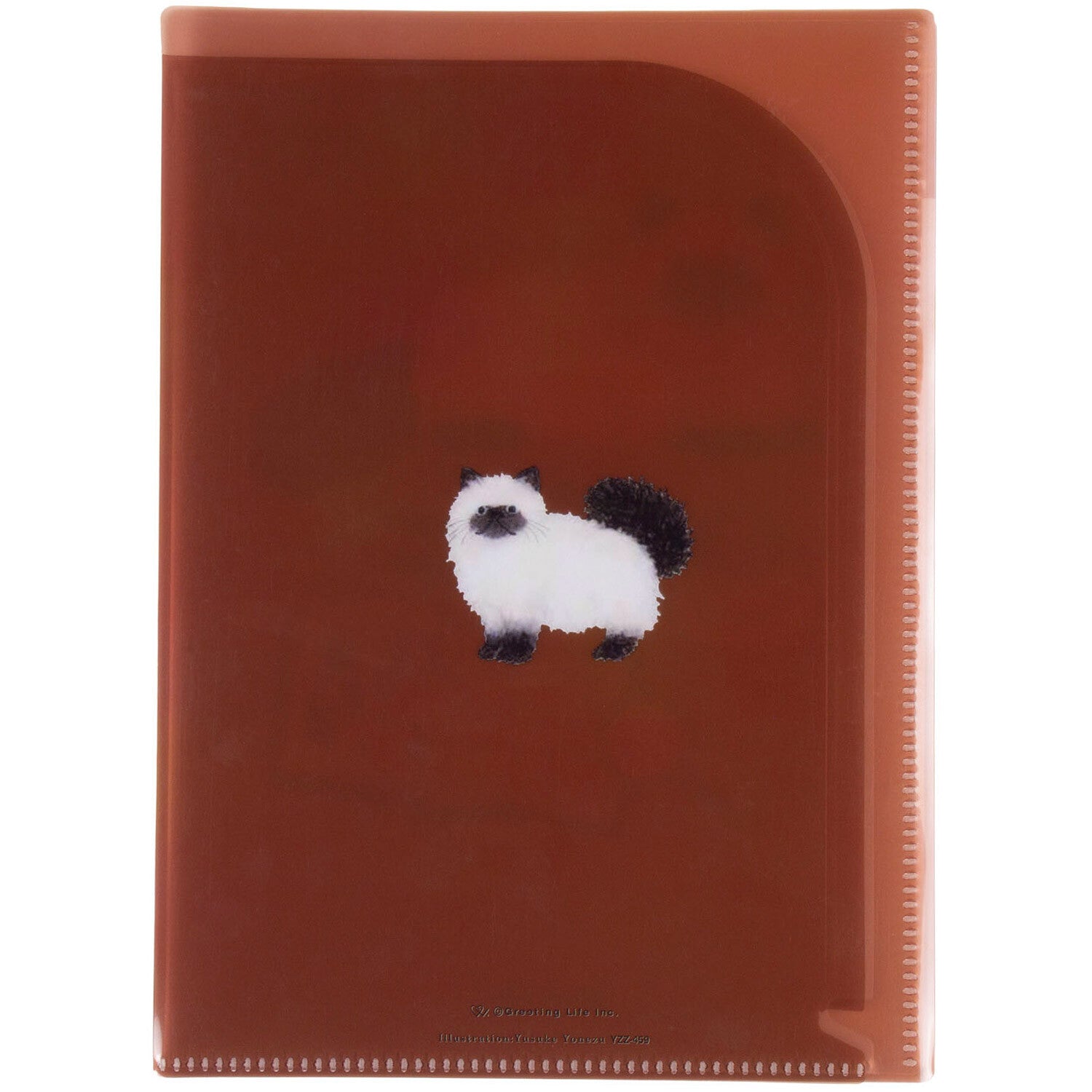 Yusuke Yonezu A5 6-pocket Plastic Folder - Cat
