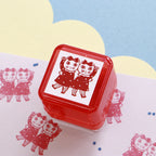 Yumi Kitagishi 北岸由美 Push-Button Stamps - 3 designs