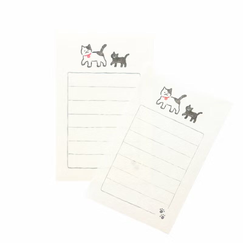 Furukawa Shiko 古川紙工 Mini Letter Set - Cat