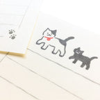 Furukawa Shiko 古川紙工 Mini Letter Set - Cat