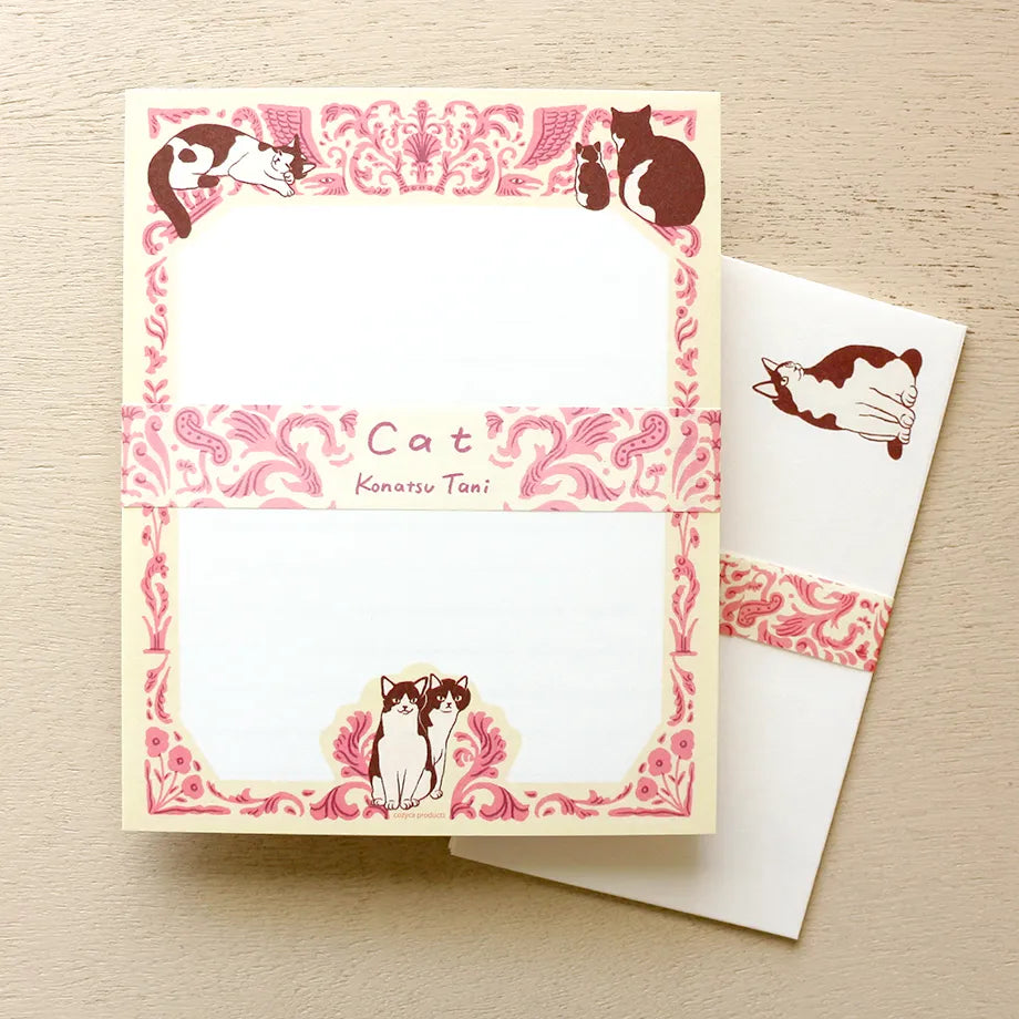 Konatsu Tani 谷小夏 Letter Set - Cat