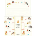 Furukawa Shiko 古川紙工 Letter Set - Cat and Bell