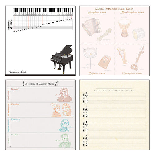 <Study Holic> Memo Pad - Musicology 音楽学