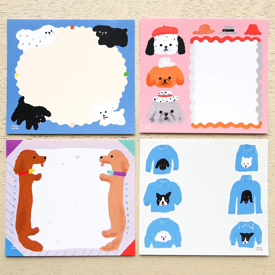 Reiko Tada 多田玲子 Memo Pad - Dog Year