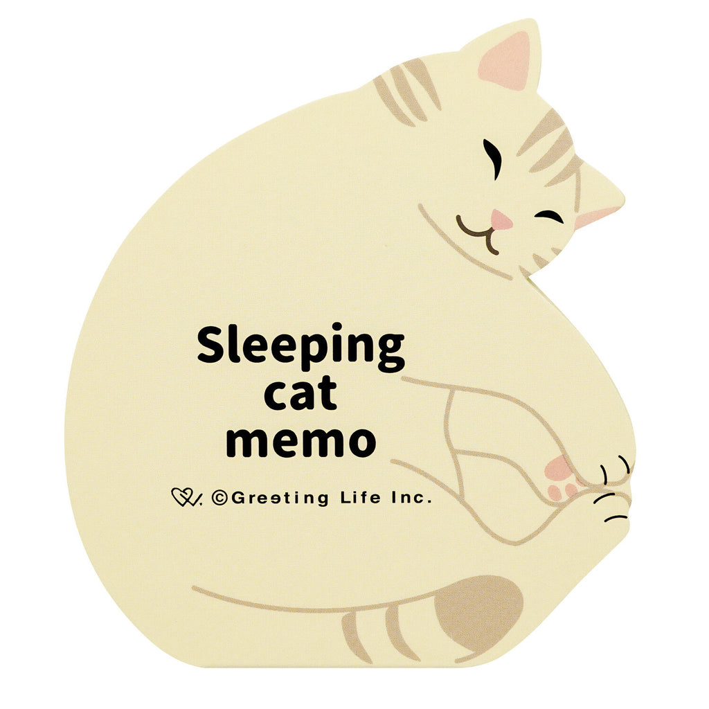 Memo Pad - Sleeping Cats (5-in-1)