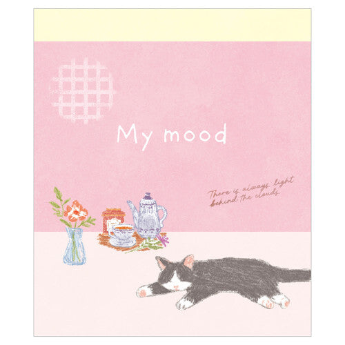 "My Mood" Memo Pad - Cat
