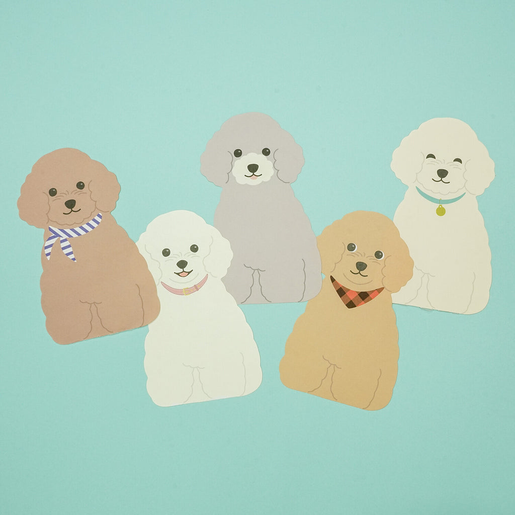 Memo Pad - Toy Poodle (5-in-1)