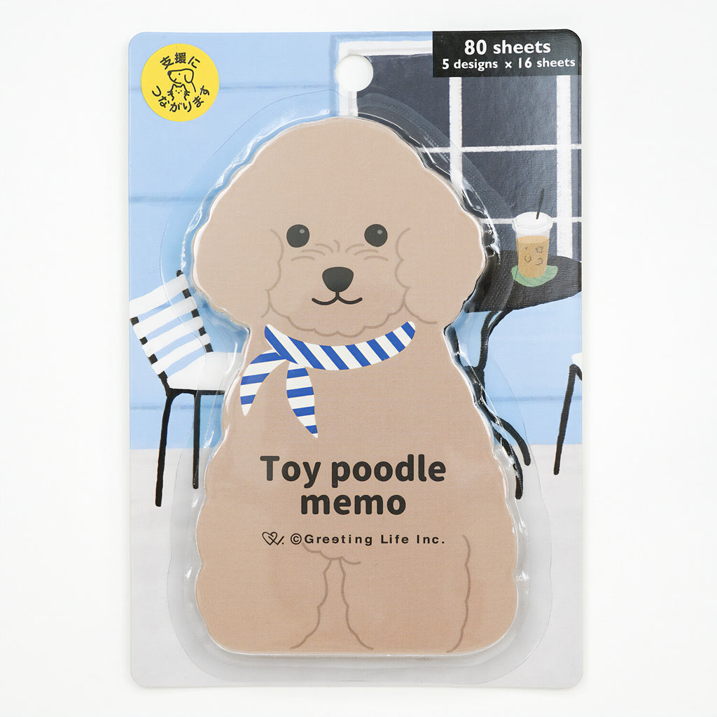 Memo Pad - Toy Poodle (5-in-1)