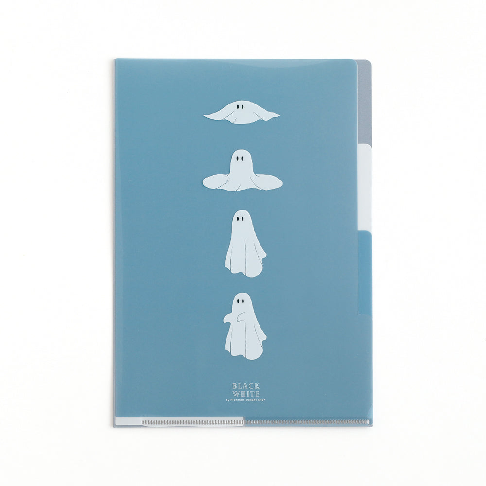 <Midnight> A5 Plastic Folder - Obake 幽靈