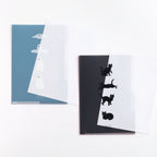 <Midnight> A5 Plastic Folder - Kuroneko