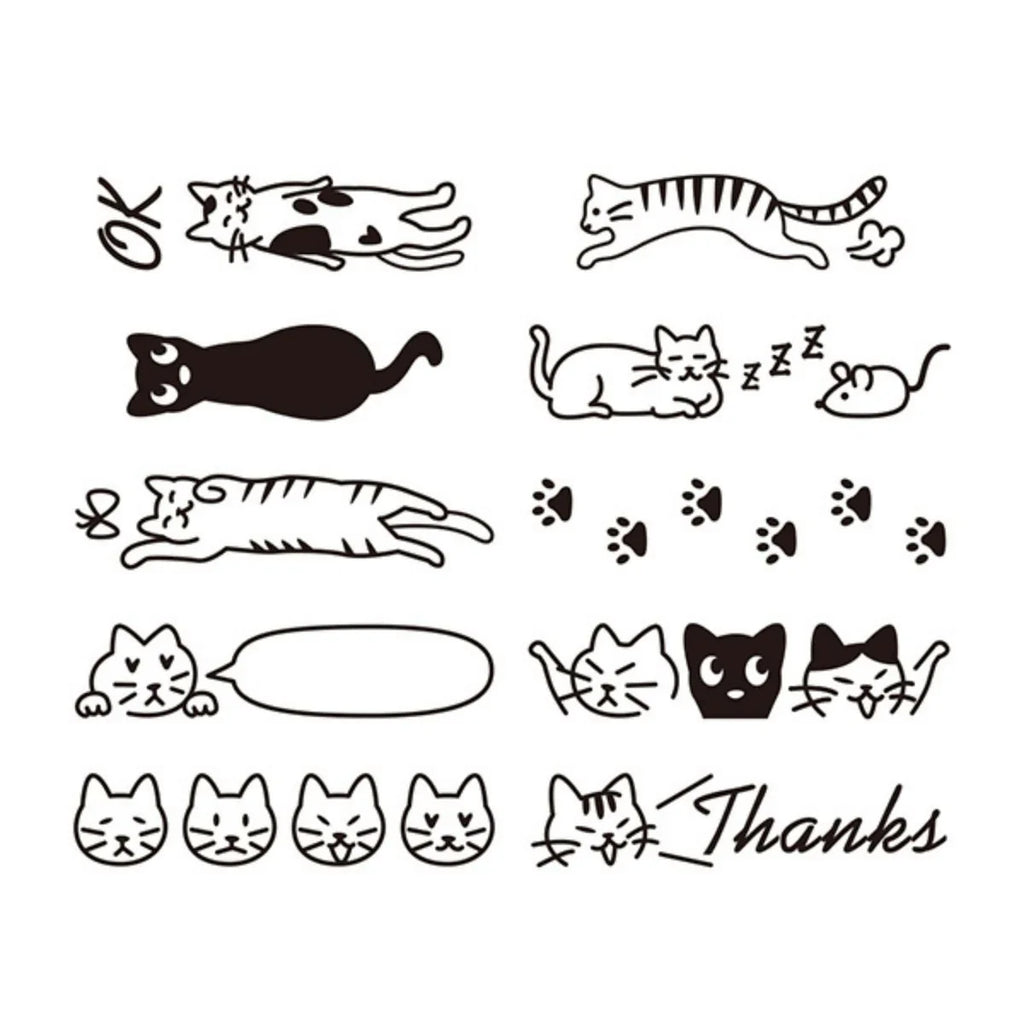 Midori Rotating stamp - Cat 貓貓旋轉印章