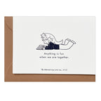 Best Friends Thank you Mini Card - Cat