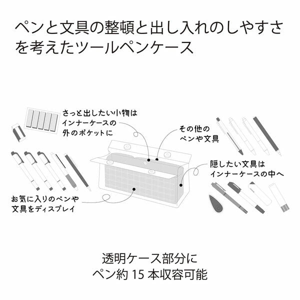 KOKUYO Piip Pen Case - 4 colours