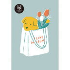Postcard - Inu Bouquet