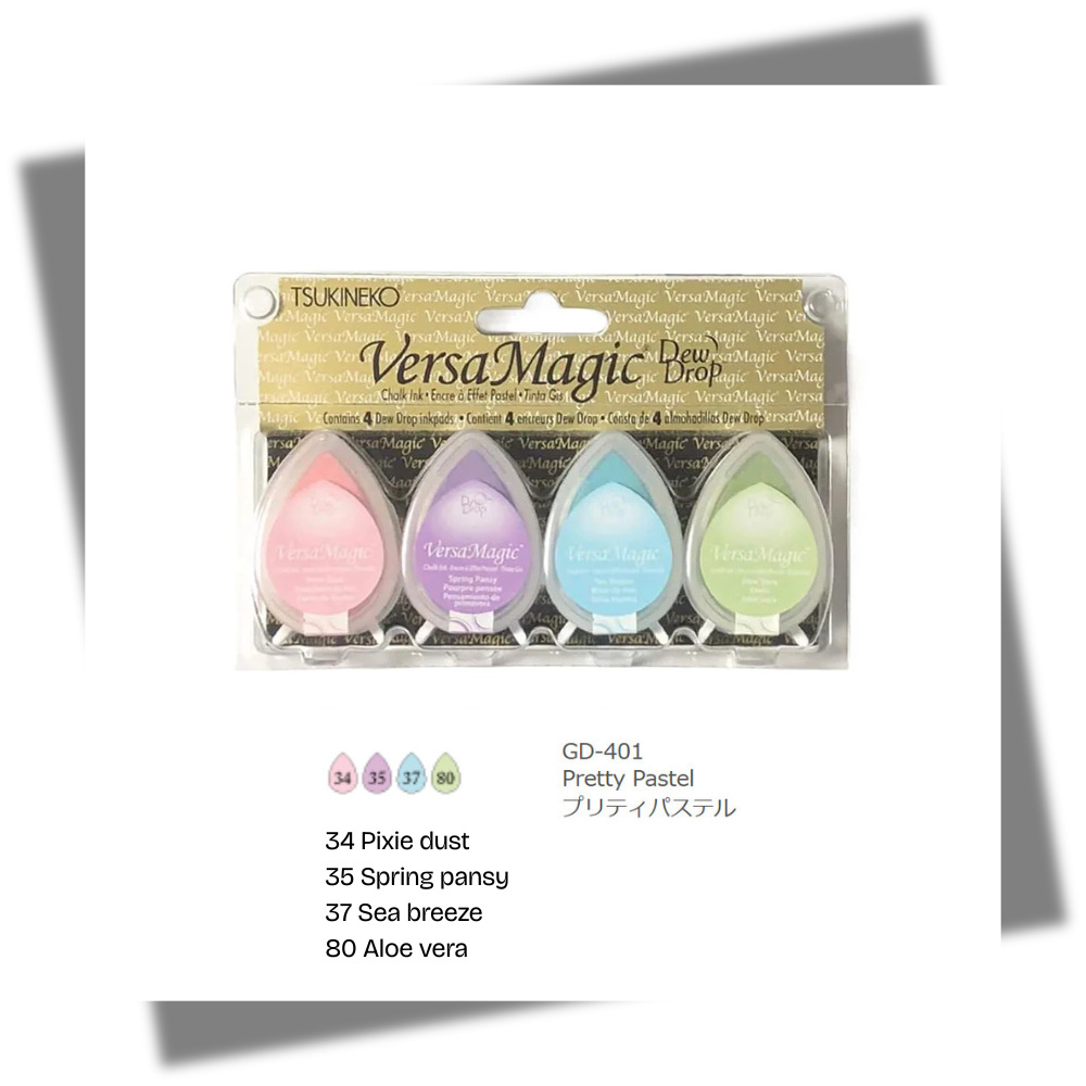 Tsukineko Versa Magic Dew Drop - Pretty Pastel