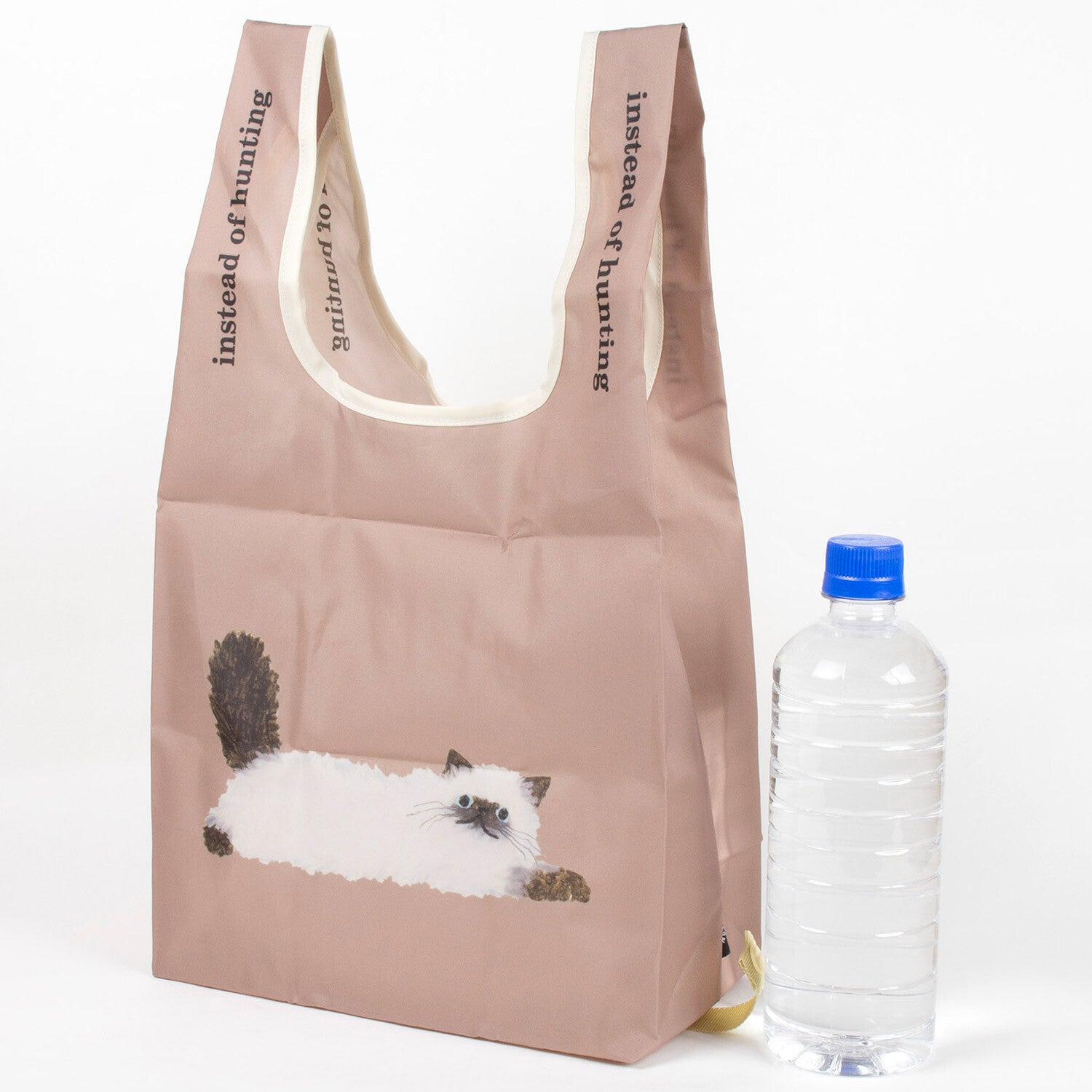 Yusuke Yonezu Eco Bag with Bottom Plate - Cat