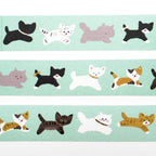 Reiko Tada 多田玲子 Foil Stamped Masking Tape - Cat Walk